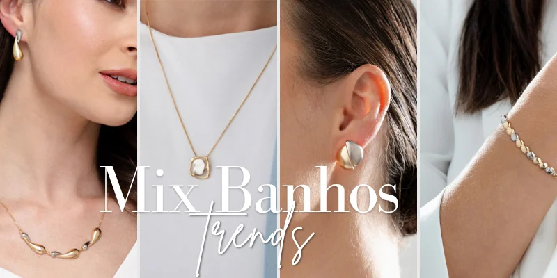 Tendência: Mix de banhos