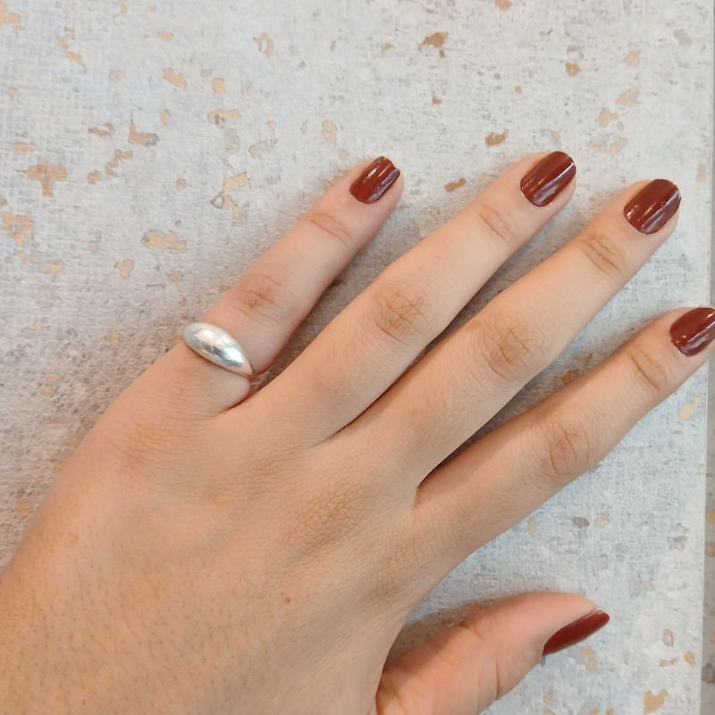 Anel Ondulado - Prata 925