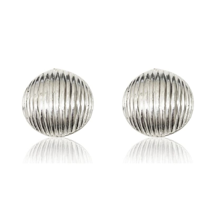 Brinco Abaulado - Prata 925