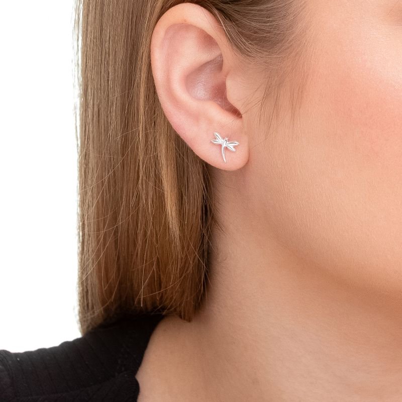 Brinco Libélula - Prata 925