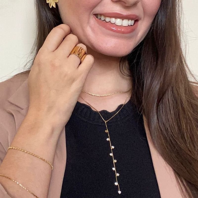 Corrente Cordão Baiano - Folheada a Ouro 18k