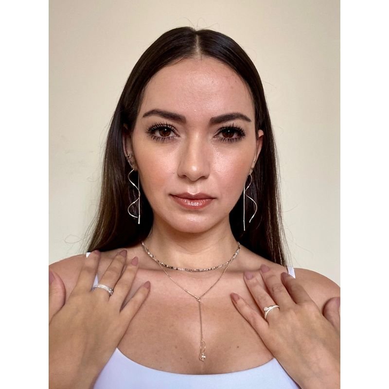 Corrente Veneziana Palito - Prata 925