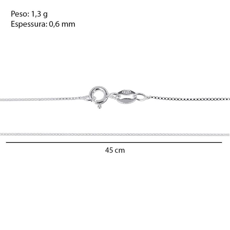 Corrente Veneziana V12 - Prata 925