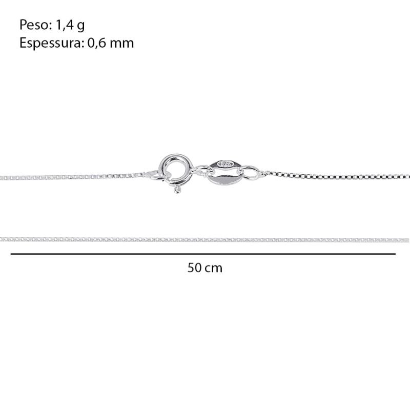 Corrente Veneziana V12 - Prata 925