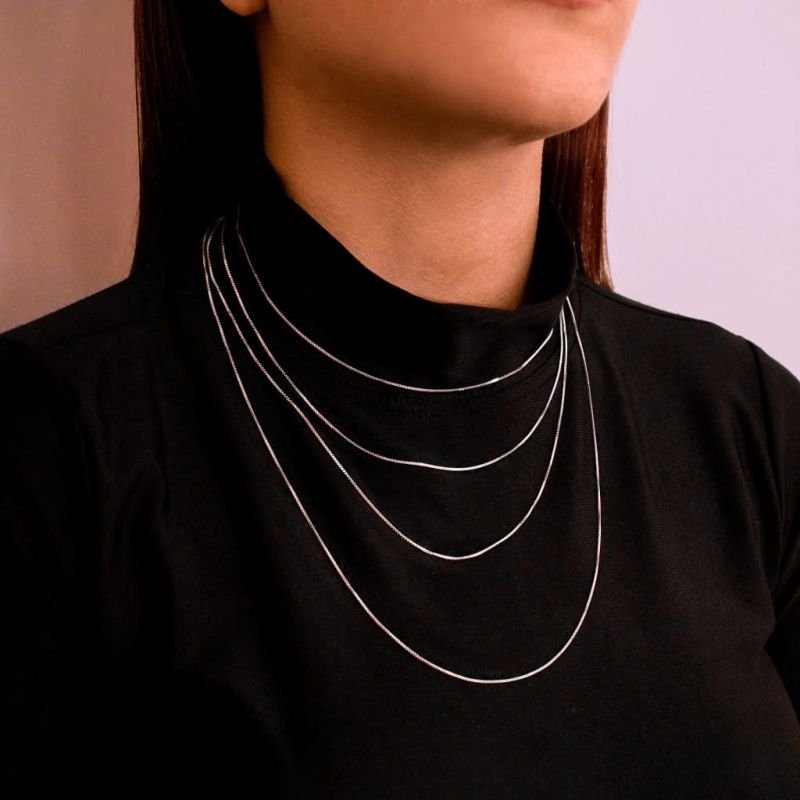 Corrente Veneziana V15 - Prata 925