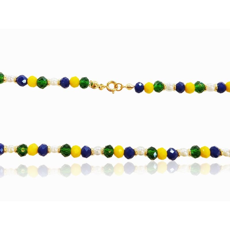 Gargantilha Colors - Folheada a Ouro 18k
