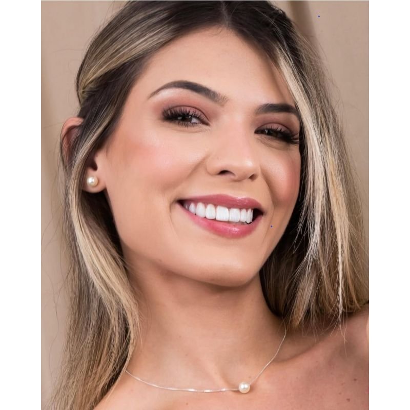 Gargantilha Pérola - Prata 925