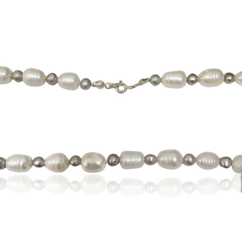 Gargantilha Pérolas - Prata 925