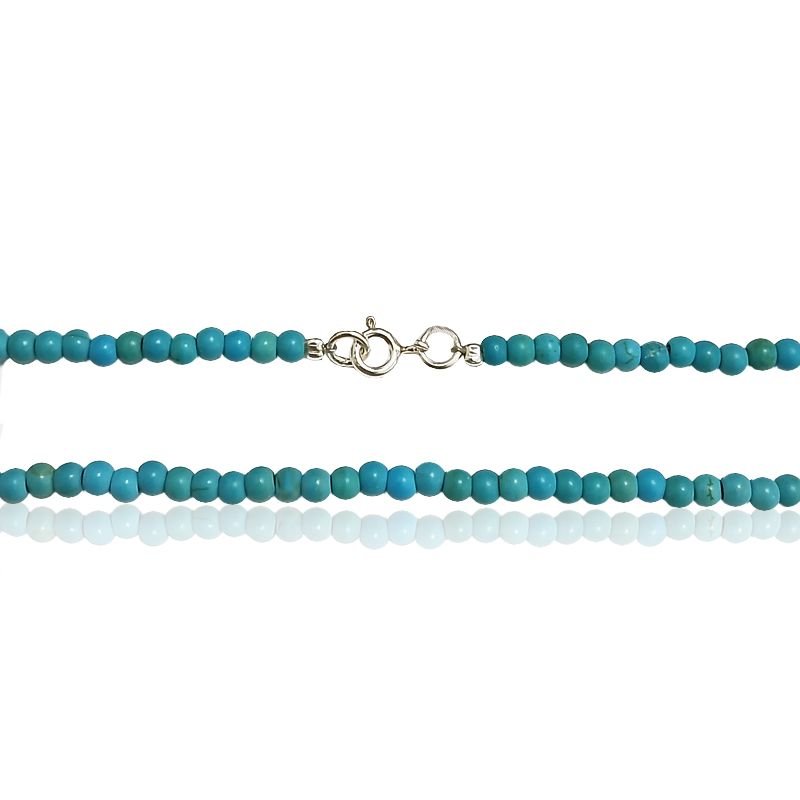 Gargantilha Turquesa - Prata 925