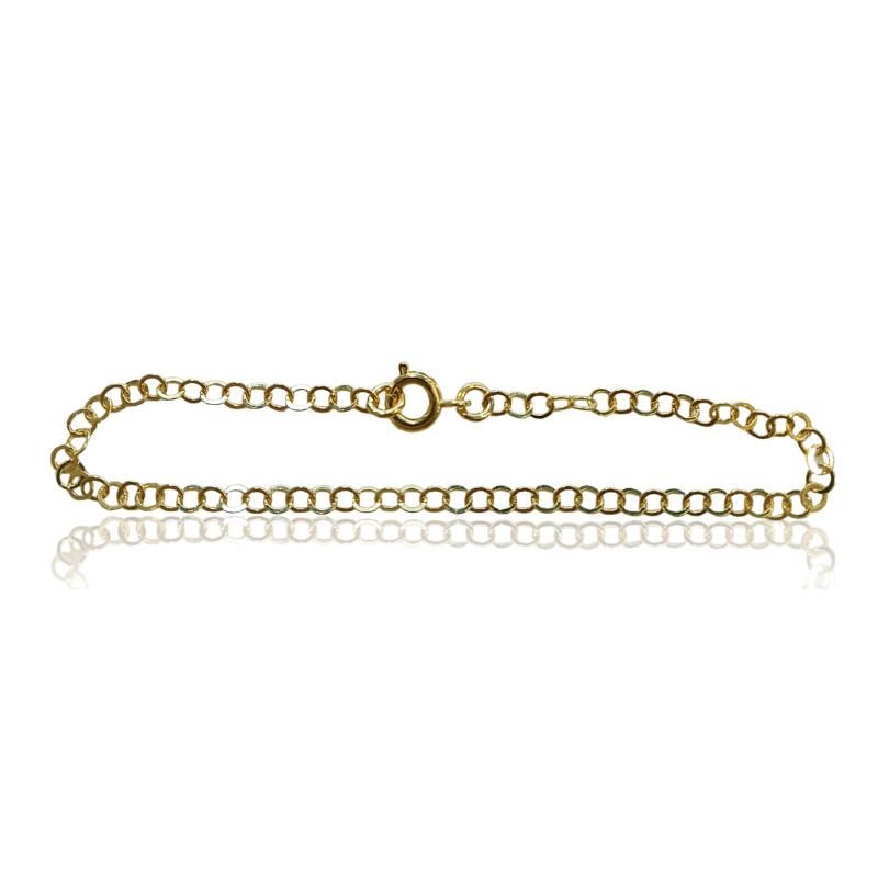 Pulseira Elos - Folheada a Ouro 18k